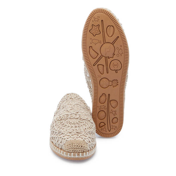 Nude Tekstil Kadın Terlik - K25Y1TR67863-T5U - 4