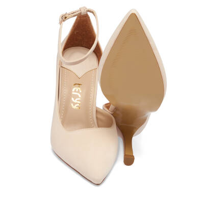  Nude Vegan Kadın Stiletto - K23IAY210453-T1I - 4