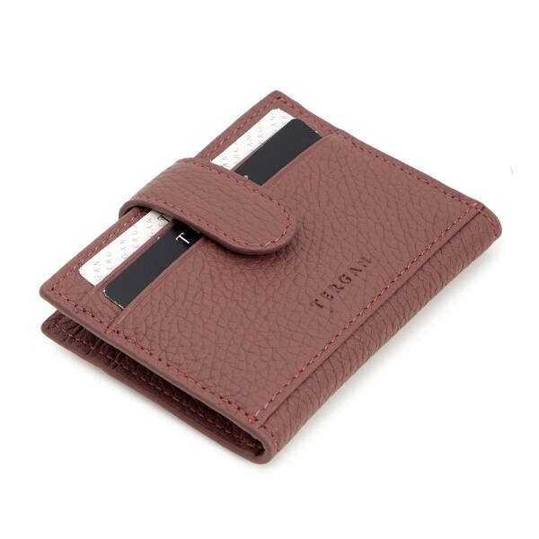 Pembe Hakiki Deri Erkek Kredi Kartlık - S1KK00001617-V3K - 1