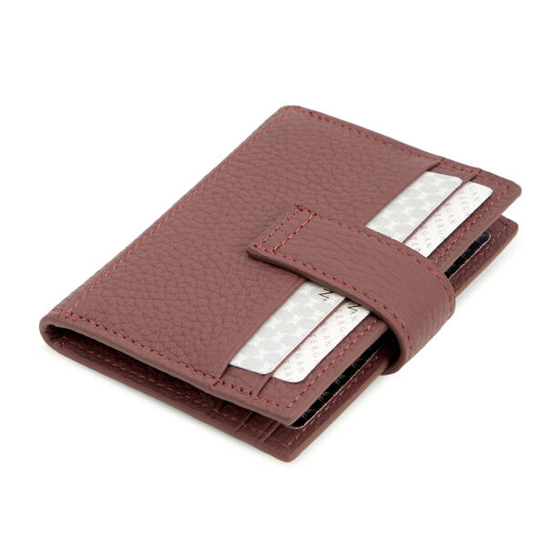 Pembe Hakiki Deri Erkek Kredi Kartlık - S1KK00001617-V3K - 3