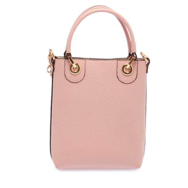 Pembe Deri Kadın Çapraz Askılı Çanta - S23K1BC80095-T8A - 3