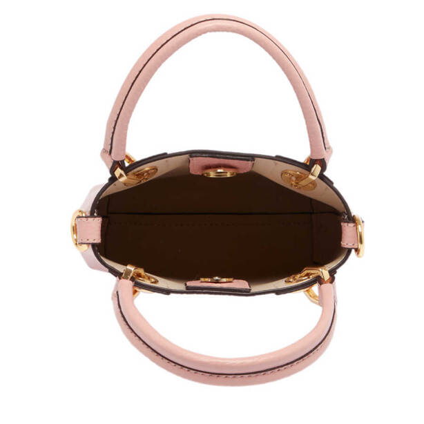 Pembe Deri Kadın Çapraz Askılı Çanta - S23K1BC80095-T8A - 4