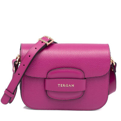  Pembe Deri Kadın Çapraz Askılı Çanta - S24Y1BC79781-M9F - 1