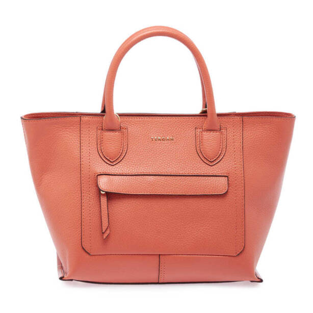 Pembe Deri Kadın Çapraz Askılı Çanta - S24Y1BC80283-S2A - Tergan