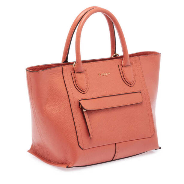 Pembe Deri Kadın Çapraz Askılı Çanta - S24Y1BC80283-S2A - Tergan