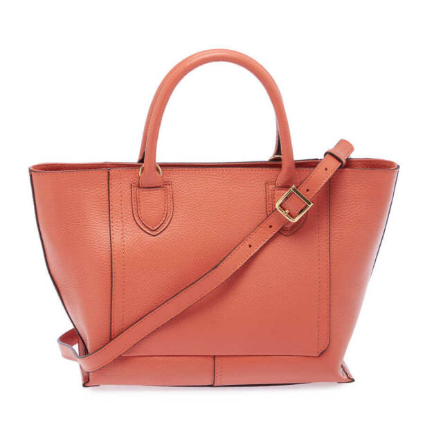 Pembe Deri Kadın Çapraz Askılı Çanta - S24Y1BC80283-S2A - Tergan