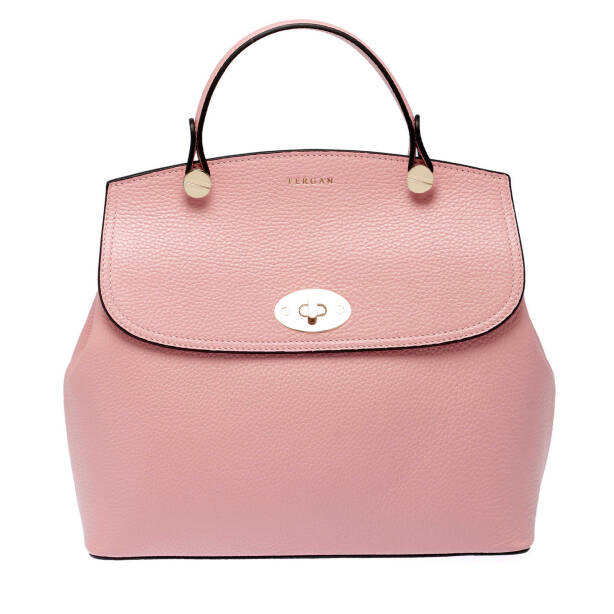 Pembe Hakiki Deri Kadın Çapraz Askılı Çanta - S25Y1BC79121-T8A 