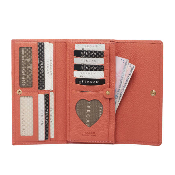 Pembe Deri Kadın Cüzdan - S1CB00005719-S2A - 3