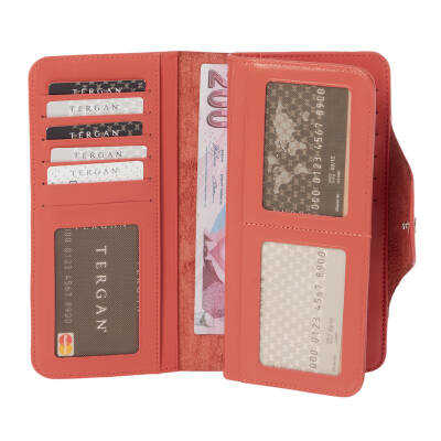 Pembe Deri Kadın Cüzdan - S1CB00005767-D1N - 2
