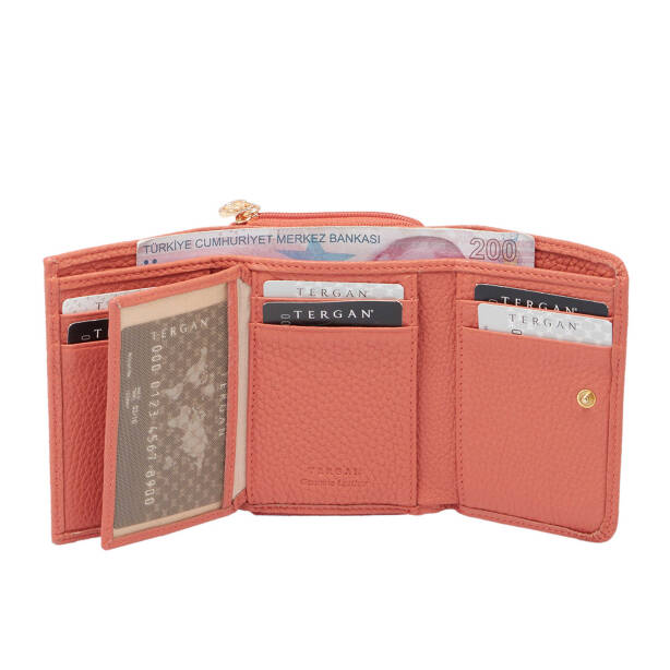 Pembe Hakiki Deri Kadın Cüzdan - S1CB00005798-D0J - 3