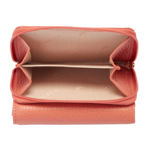 Pembe Hakiki Deri Kadın Cüzdan - S1CB00005798-D0J - 4