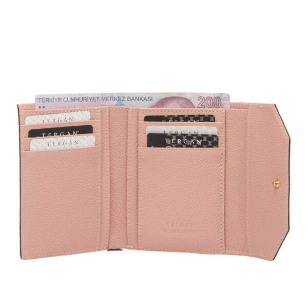 Pembe Hakiki Deri Kadın Cüzdan - S1CB00005809-S2E - 2