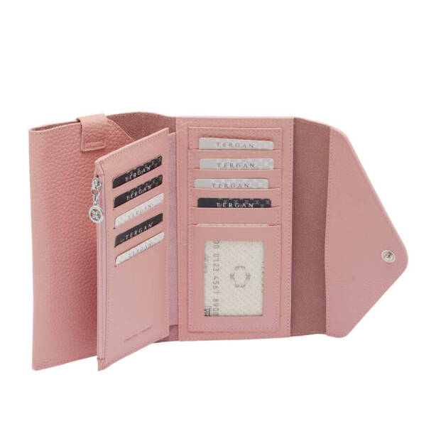 Pembe Deri Kadın Cüzdan - S1CB00005811-M4M - 4