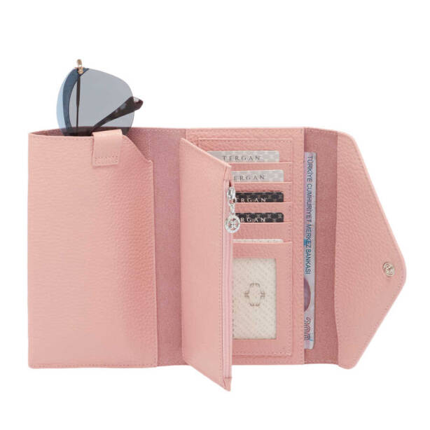 Pembe Deri Kadın Cüzdan - S1CB00005811-M4M - 3