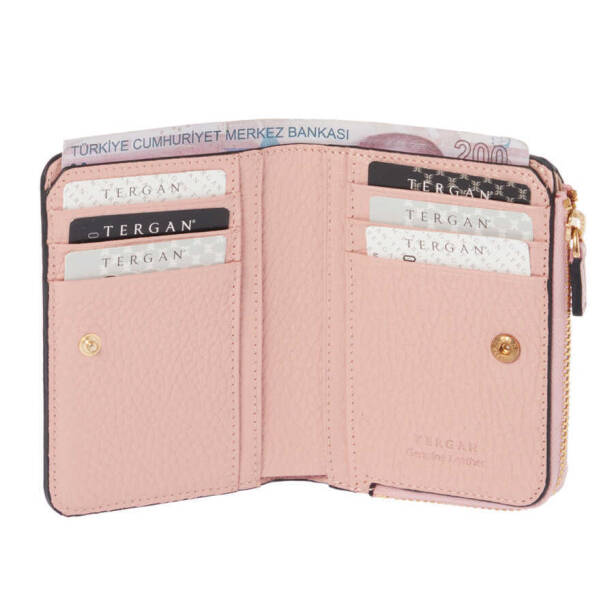 Pembe Deri Kadın Cüzdan - S1CB00005812-T8A - 2