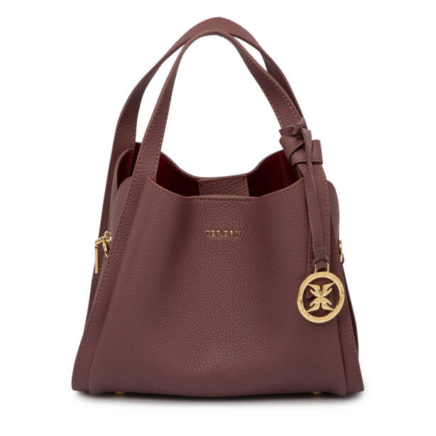 Pembe Deri Kadın El Çantası - S25K1BC80351-V3K 