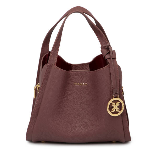 Pembe Deri Kadın El Çantası - S25K1BC80351-V3K - 1