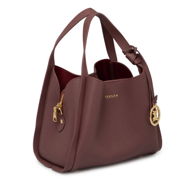 Pembe Deri Kadın El Çantası - S25K1BC80351-V3K - 2