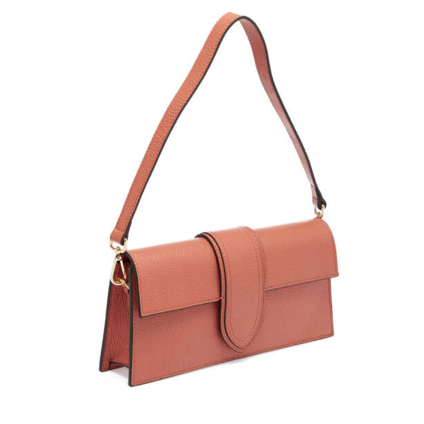 Pembe Hakiki Deri Kadın Omuz Çantası - S23K1BC80129-D0J - 2