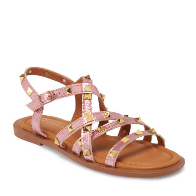 Pembe Deri Kadın Sandalet - K25Y1SN67778-J91 
