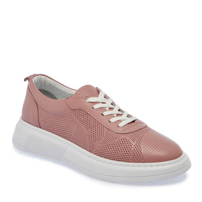  Pembe Deri Kadın Sneaker - K24I1AY67340-J64 