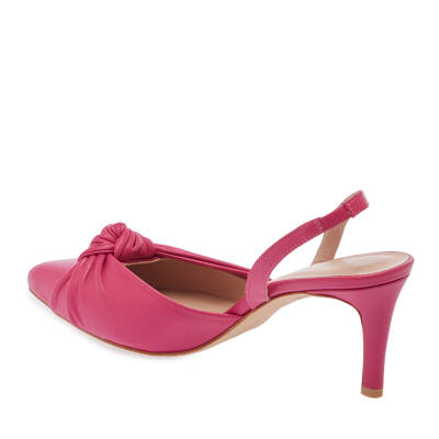  Pembe Deri Kadın Stiletto - K24I1AY67169-J7E - 2