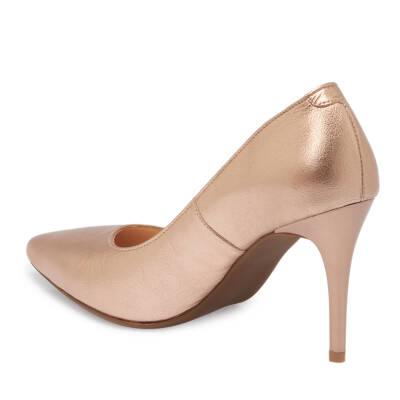 Pembe Deri Kadın Stiletto - K24S1AY67599-U2L - 2