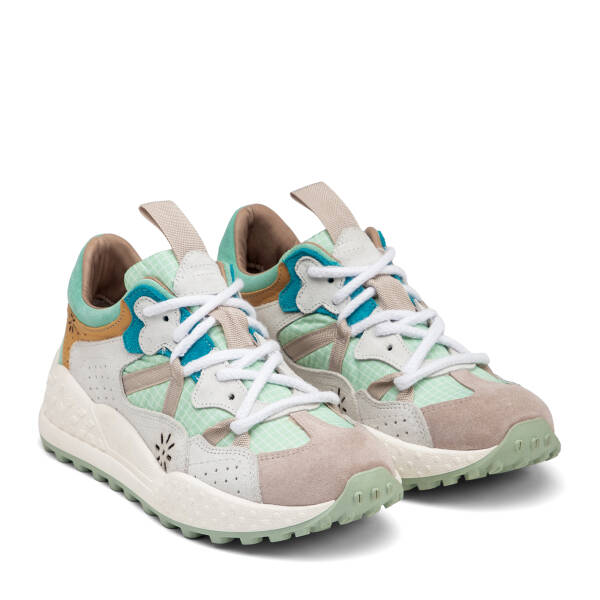 Pembe Deri-Tekstil Kadın Sneaker - K25I1AY67897-J78 - 2