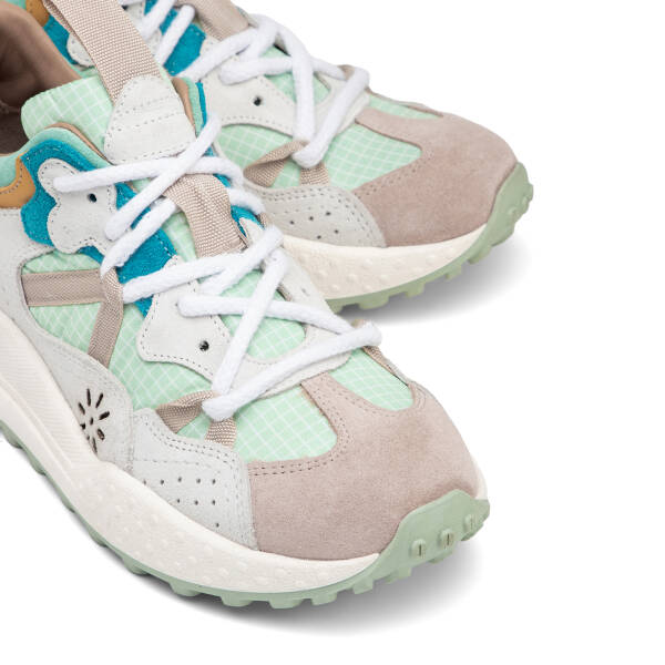 Pembe Deri-Tekstil Kadın Sneaker - K25I1AY67897-J78 - 3