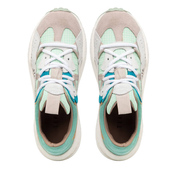 Pembe Deri-Tekstil Kadın Sneaker - K25I1AY67897-J78 - 5