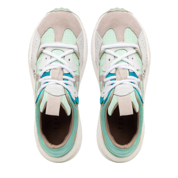 Pembe Deri-Tekstil Kadın Sneaker - K25I1AY67897-J78 - 5