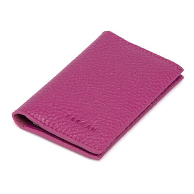  Pembe Deri Unisex Kredi Kartlık - S1KK00000266-C42 