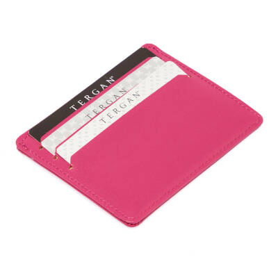  Pembe Deri Unisex Kredi Kartlık - S1KK00001050-J7E - 2