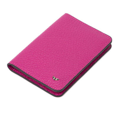  Pembe Deri Unisex Kredi Kartlık - S1KK00001645-R1N - 1
