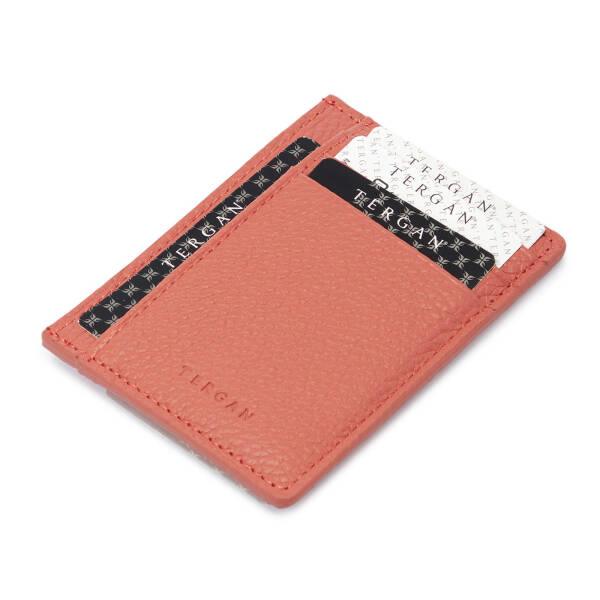 Pembe Deri Unisex Kredi Kartlık - S1KK00001676-S2A - 1