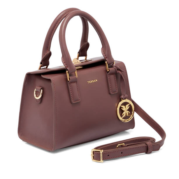 Pembe Hakiki Deri Kadın Çapraz Askılı Çanta - S25K1BC80473-V1L - 2