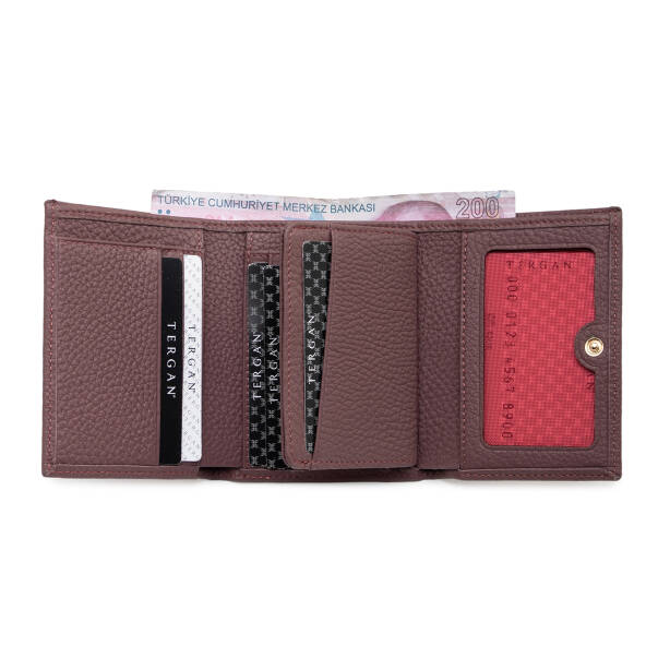 Pembe Hakiki Deri Kadın Cüzdan - S1CB00005633-V3K - 2
