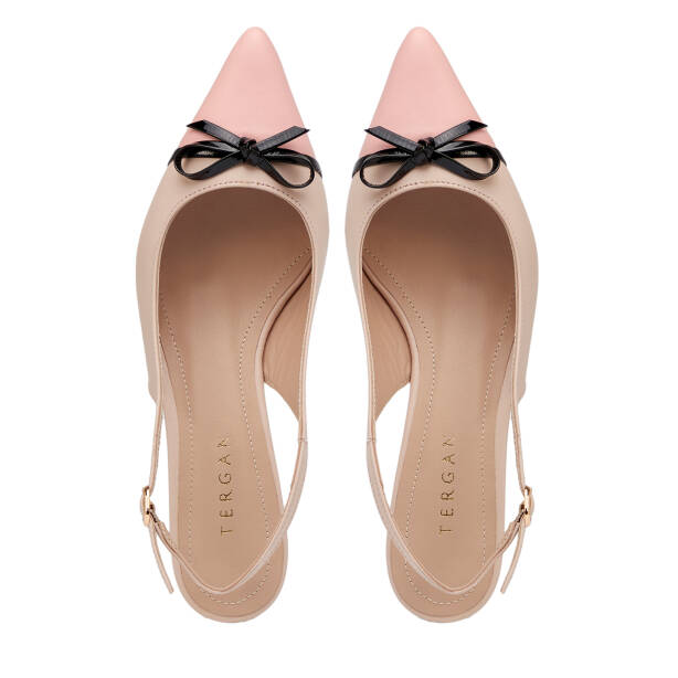 Pembe Hakiki Deri Kadın Stiletto - K26Y1AY68392-K2W - 5