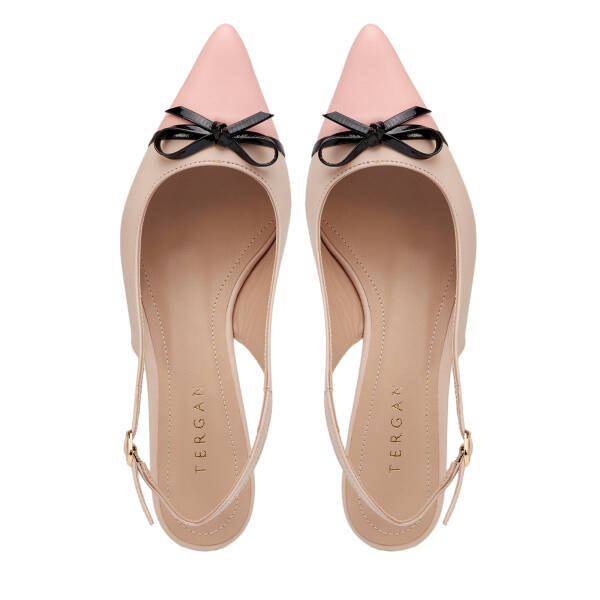 Pembe Hakiki Deri Kadın Stiletto - K26Y1AY68392-K2W - 5