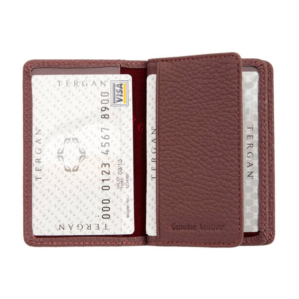 Pembe Hakiki Deri Unisex Kredi Kartlık - S1KK00001601-V3K - 3