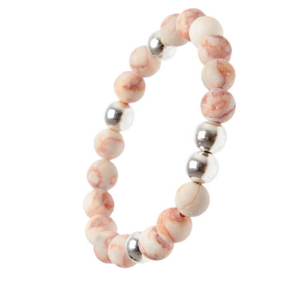 Pembe Jasper Kadın Bileklik - K1BLK0450227-L20 - 2