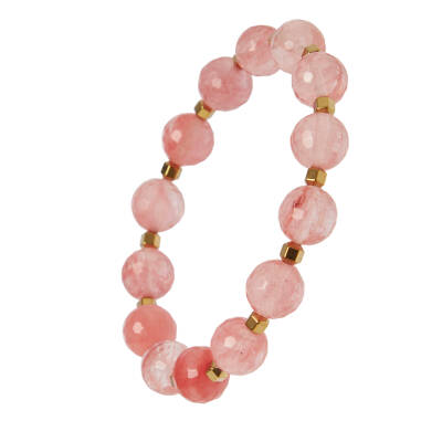  Pembe Quartz Kadın Bileklik - K1BLK0450278-F10 - 2
