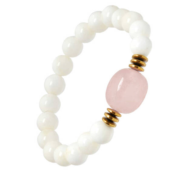 Pembe Sedef Kadın Bileklik - K1BLK0450172-F10 - 2