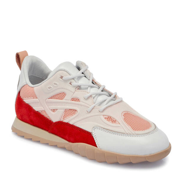 Pembe Süet Deri Kadın Sneaker - K25I1AY67899-T4Z - 2