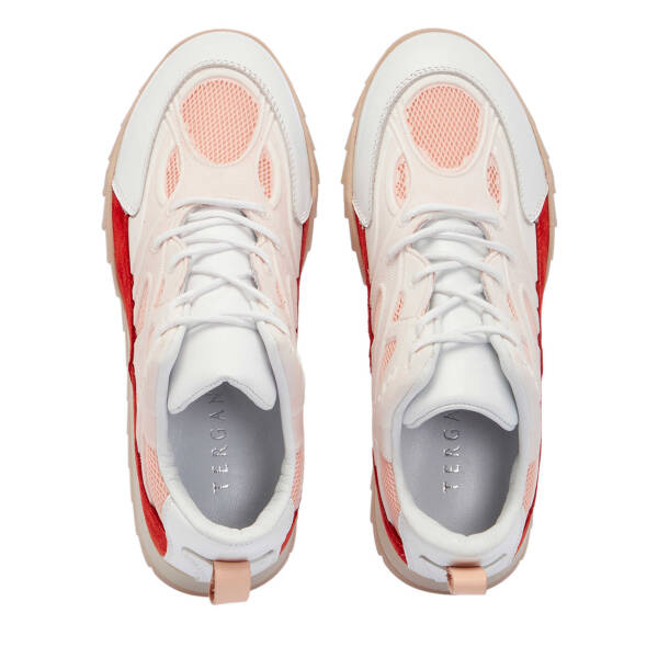 Pembe Süet Deri Kadın Sneaker - K25I1AY67899-T4Z - 5