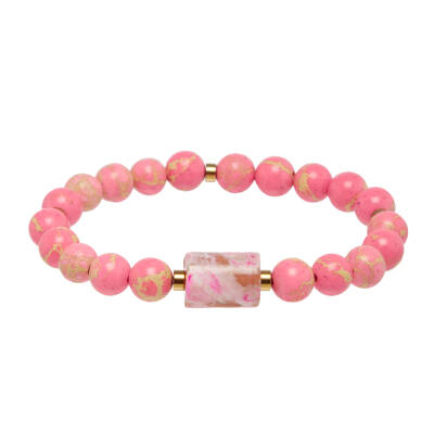 Pembe Varasit Kadın Bileklik - K1BLK0450282-F10 - 1