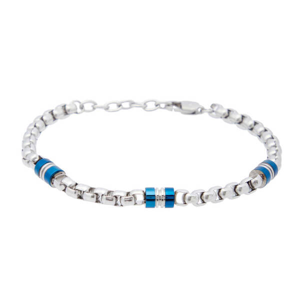 Platin Çelik Erkek Bileklik - E1BLK0410337-U0Q - 1