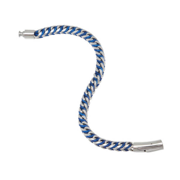 Platin Çelik Erkek Bileklik - E1BLK0410433-U0Q - 2