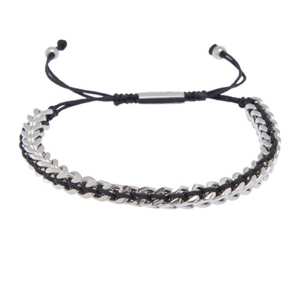 Platin Çelik Erkek Bileklik - E1BLK0410436-S0X - 1