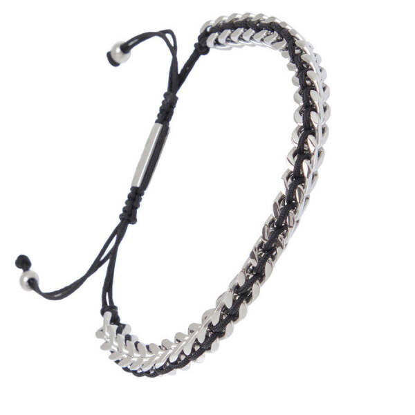 Platin Çelik Erkek Bileklik - E1BLK0410436-S0X - 2